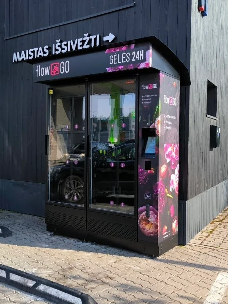 FlowGo gėlių automatas – P. Lukšio g. 22, Vilnius